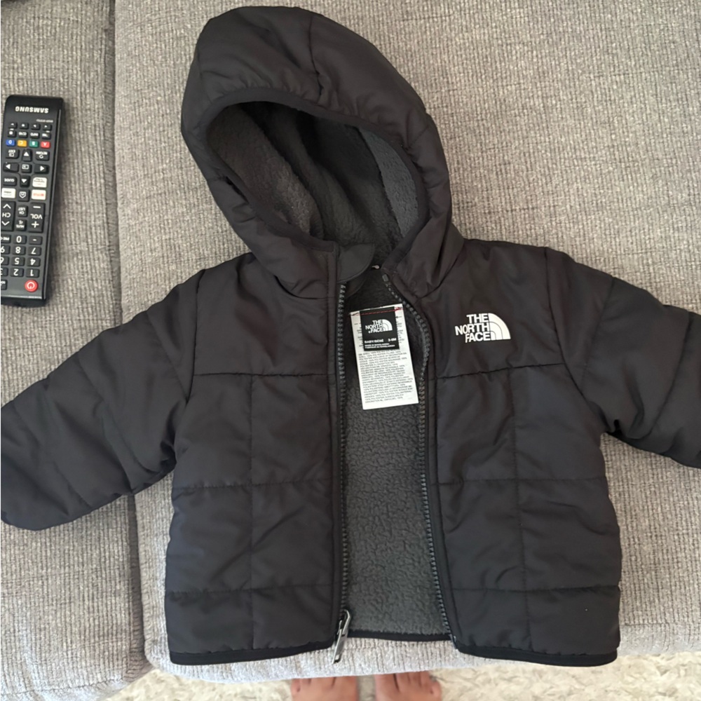 The North Face Black Baby Puffer Jacket